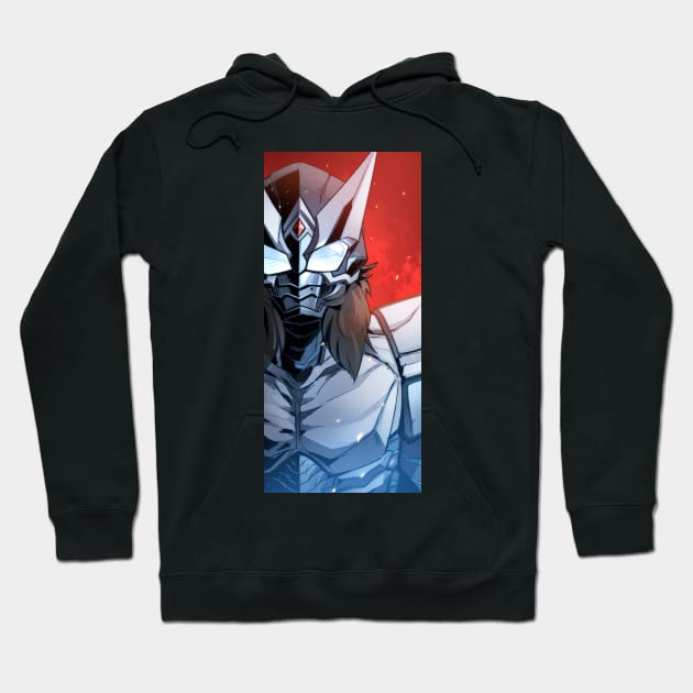 Kamen Drawer Hoodie by Ashmish